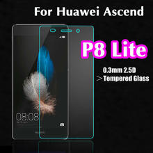 2016 HD Premium Tempered Glass for Huawei Ascend P8 Lite Screen Protector Film For Huawei P8 Lite Glass Free shipping