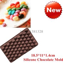 18.5*11*1.4cm Coffee Beans Silicone Mold Candy Chocolate Diy Mould Cake Decorations Kitchen Accessories