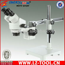 free shipping 3 5x 90x single arm omnipotence binocular stereo microscope 48LED light
