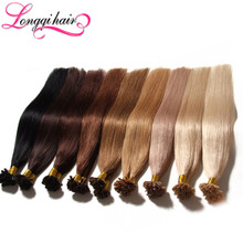 fusion hair extension18″20″22″24″100g100%Brazilian virgin hair straight u tip hair fusion u tip human hair extensions