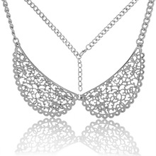 Free Shipping 1PC Fashion Charm Jewelry Choker Statement Bib Pendant Necklace Long Chain Necklace