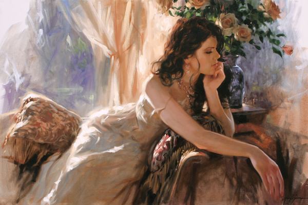 En pétard avec le temps.... Free-shipping-beautifll-flowers-women-canvas-prints-font-b-realist-b-font-font-b-figure-b