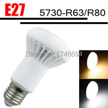 Tripod Brand E14 E27 5730 R39 R50 R63 R80 85 265V LED ceramic bulb light 5W