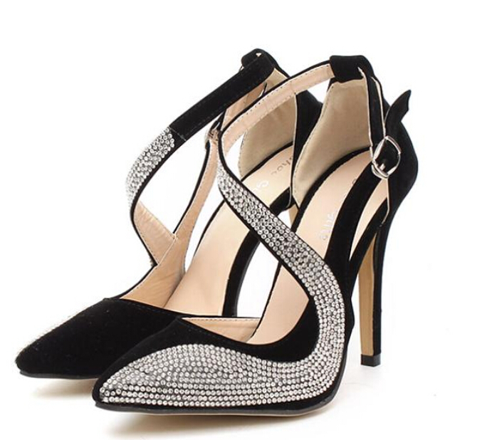 studded high heels designer