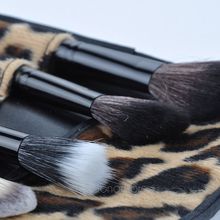 Professional 12pcs Leopard Bag Makeup Brushes Set for Women Cosmetics Make Up Brush Beauty brochas maquillaje