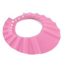 2015 Hot Adjustable Soft Baby Shampoo Shower Cap Baby Care Bath Protection For Kid 