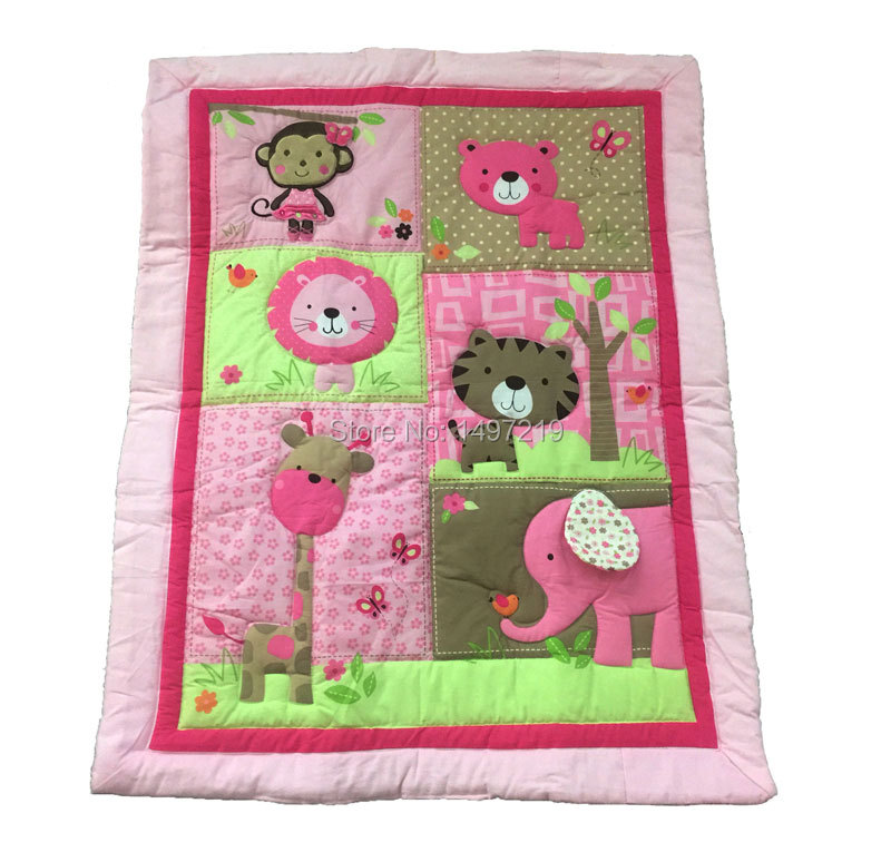PH016 girl baby cot linen set (2)