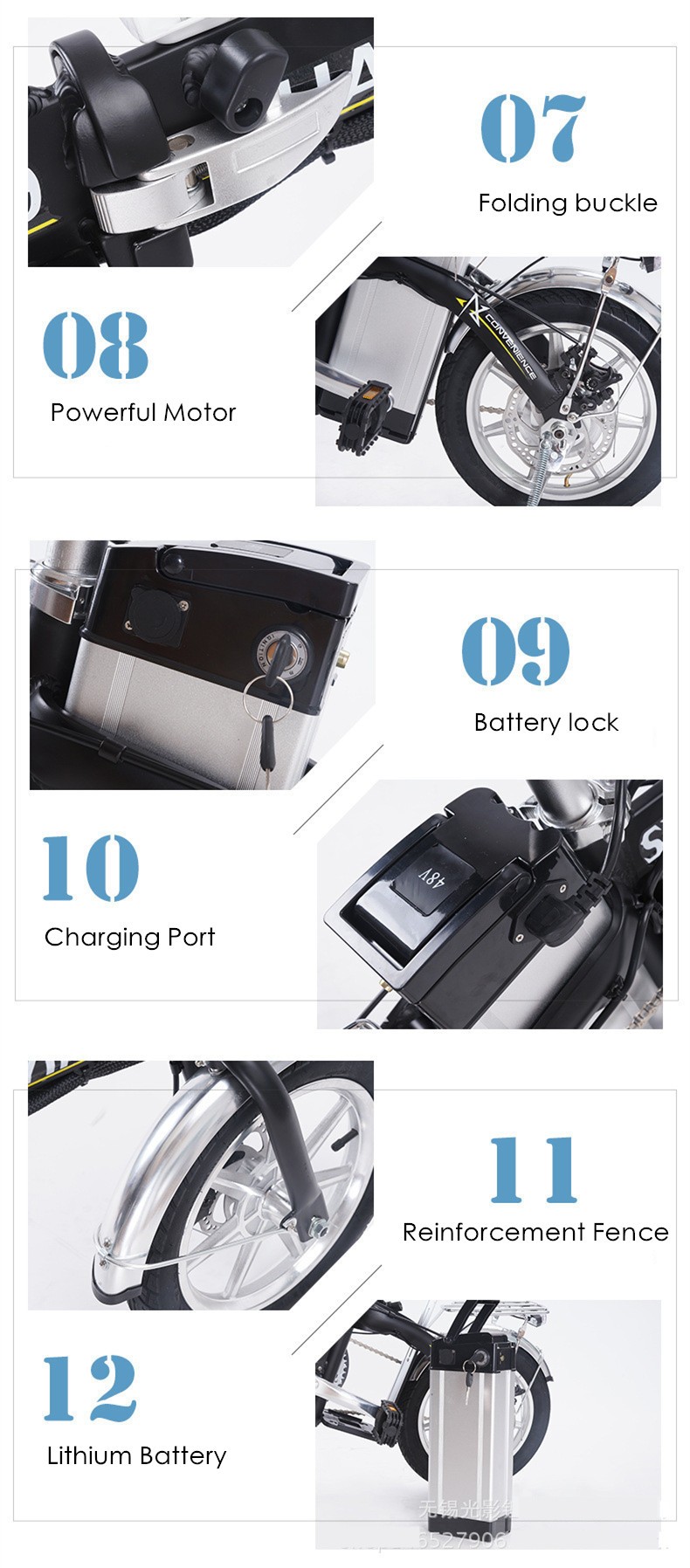 New 2016 X-Entrance Model Foldable Electrical bicycle 14 inch Mini Cool Biking 15A E-Bike disc brake lithium battery electrical bike HTB14S5PNVXXXXboXpXXq6xXFXXXL - New 2016 X-Entrance Model Foldable Electrical bicycle 14 inch Mini Cool Biking 15A E-Bike disc brake lithium battery electrical bike