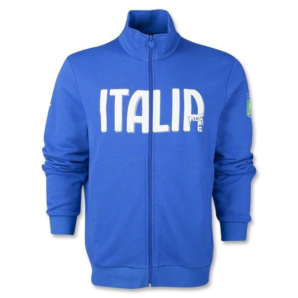 2014 2015 World Cup Italy Track Top Blue Men Soccer Jackets Fashion Men Winter JacketsCheap Men
