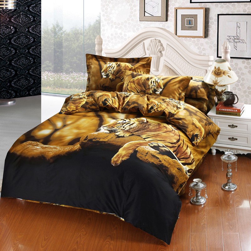 White Tiger King Size Bedding White Tiger King Size Bedding