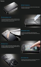 20pcs/lot 0.33mm Clear Premium Tempered Glass LCD Screen Protector Protective Film For iPhone 4 4g 4s 5 5S 5C screen film