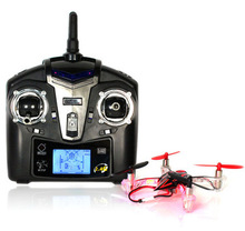 2015 Original Remote control toys 4CH LED RC Quadcopter RTF 2.4GHz Mini UFO craft 2.4 G LCD remote control Quadcopter toys