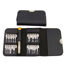 New Arrival 25 in 1 Precision Screwdriver Wallet Set Repair Tools for Electronics PC H1E1