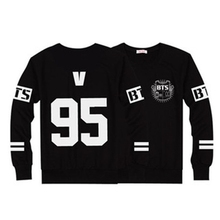 Kpop BTS Bangtan Boys Hoodie Black Sweatshirt Suit Long Sleeve Hoodies Men Hip Hop Clothing Winter Cool Men Hoody Sweatshirts