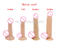 Four size realistic big dildo silicone huge dildo 32cm horse dildo erotic sex toys for female