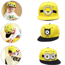 2016 Lovely Minions hip hop hat Gorras hats sport kids baseball caps Parent Children women men casquette canvas snapback cap
