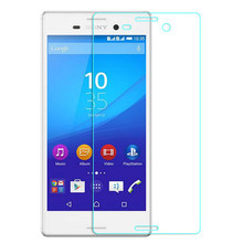 Premium Quality Tempered Glass for Sony Xperia M4 Screen Protector Crystal Clear 9H Hardness 2.5D Protective Film Free shipping
