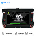 FREE SHIPPING for VW car dvd player factory sell update to Quad Core1024 600 Android 5