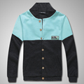 Hot sale men s korean fashion casual jacket cardigan mixed colors free shipping