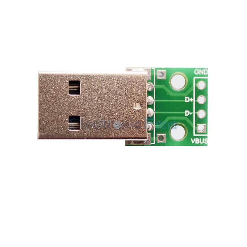 2pc usb to dip adapter converter 4 pin for 2 54mm pcb board power supply diy in other 2pc usb to dip adapter converter 4 pin for 2 54mm pcb board power supply diy in other