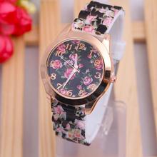 2015 New Mutil Color Silica Gel Watch Women Quartz Wrist Watches Gift Dress WoMen’s Rubber Strap Watches Vrouwen Horloges