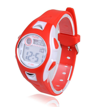Excellent Quality New Brand 1PC Silicone Digital Sport Watches Waterproof LED Wrist Watches Kid Women Girl Men Boy for Gift