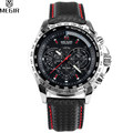 MEGIR Men Famous Brand Watches Simple Style Decorate Dial Quartz Clock Watch Strap Leather Men Wristwatch