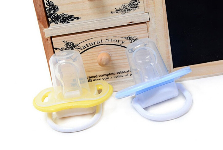 Safety Thumb Type Breast Shaped Pacifier Baby Accessories Product Standard Silica Gel Baby Nipple Bottle Baby Soother Dummy (15)