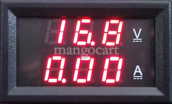 Купить Förderung! DC 0-100В 10А двойное механическое Светодиодные volt ...