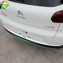 Citroen C3 XR 2014 rear trunk light strip stainless steel Decorative stickers sequins