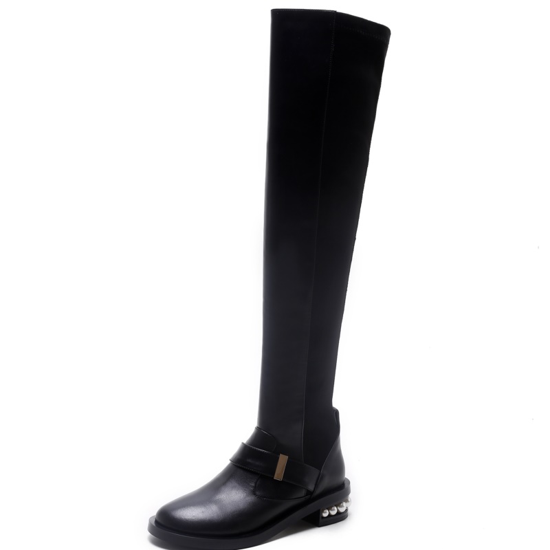 thigh high rubber boots