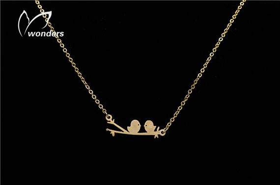 two birds necklace