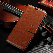 Vintage Wallet PU Leather Case for ASUS Zenfone 2 5 5inch with Stand and Card Holder