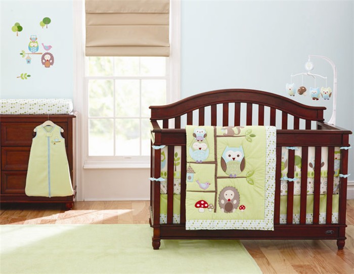 Owl Baby Bedding Set1