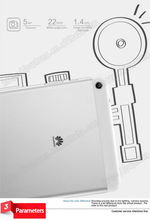 J Huawei Honor S8 701u Tablet PC MSM8212 Quad Core 8 inch 3G Phone Call 4800mAh