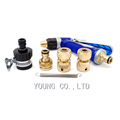 Best Quality Portable High Pressure Water Spray Gun With Pipe Connection Parts For Car Washing Copper