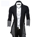 2016 new open stitch outwear coat mens sweaters jacket and pullovers men sweater brand coats sweater