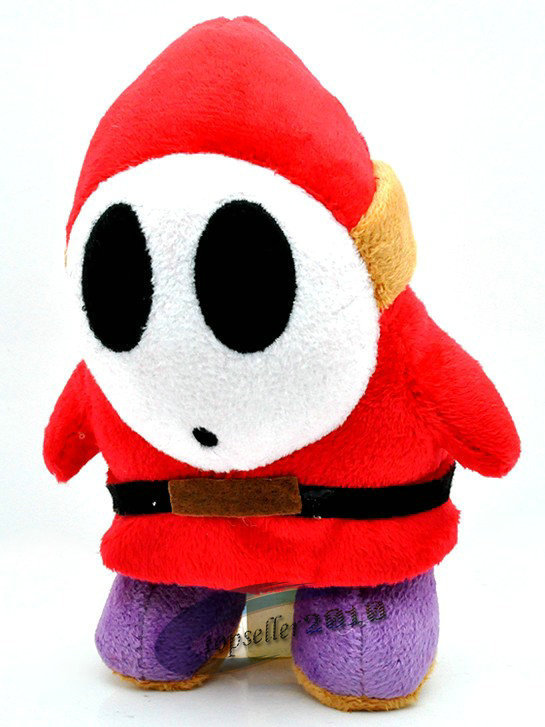 yellow shy guy plush