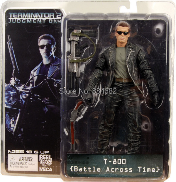 J.G Chen NECA The Terminator 2 Action Figure T-800 Battle Across Time Arnold PVC Action Figure Collectible Toys 7