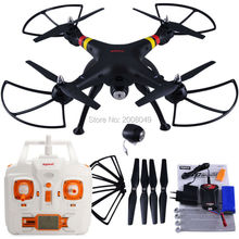 SYMA X8C RC Drone 6-Axis Professional Quadcopter With 2MP SLR Level Camera RC Aircraft +Free 2500mah battery +1to3 charger wire