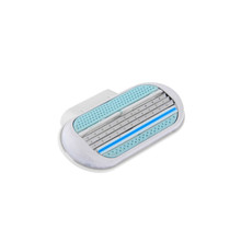 Hot 4pcs lot Superior Replacement 3 Blade System Womenn Face Shaving Blades US Version Free Shipping