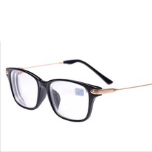 2015 Finished myopia glasses Metal + PC Eyeglasses Frames Transparent lens sighted glasses -1 -1.5 -2 -2.5 -3 -3.5 -4
