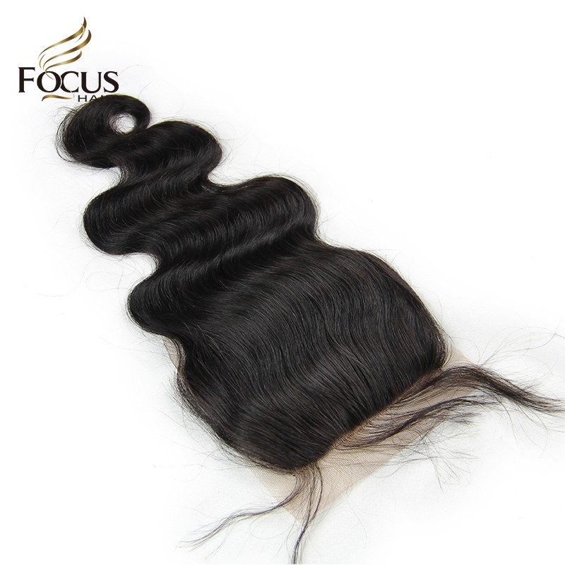 Brazilian lace closure, human hair closure, body wave closure brazilian body wave closure silk closure top closure lace frontal free shipping swiss lace closure