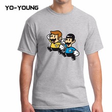 Yo-Young Summer Men T Shirts Star Trek Enterprise Spock Printed 100% 180g Combed Cotton Fashion Geek Tee Quality Customized