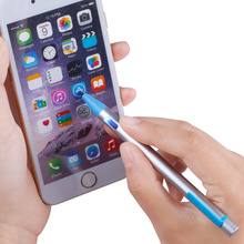 Metal Active Capacitive Stylus Pen USB Charging Universal Screen Touch Pen for iPhone iPad Samsung Tablet