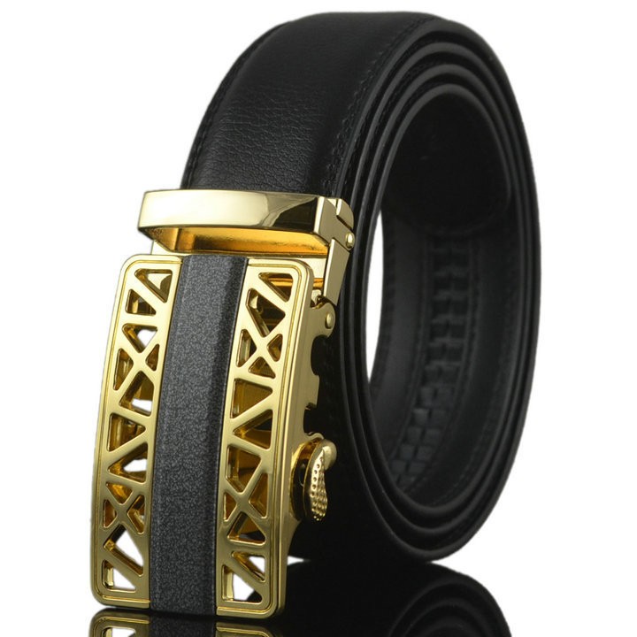 2015-New-Luxury-Mens-Alloy-Automatic-Buckle-Waistband-Leather-Belt-Waist-Strap-men-belts-KB-97