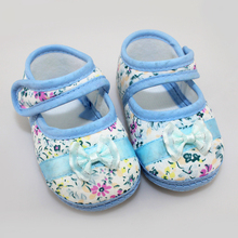 Baby Girls First Walkers Flowers Bow Baby Toddler Shoes Newborn Baby Shoes For 3 12 Months