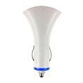 Hot Sale Universal Cute Smile Face Design Dual Usb Car charger 2 Port Universal Car Charger