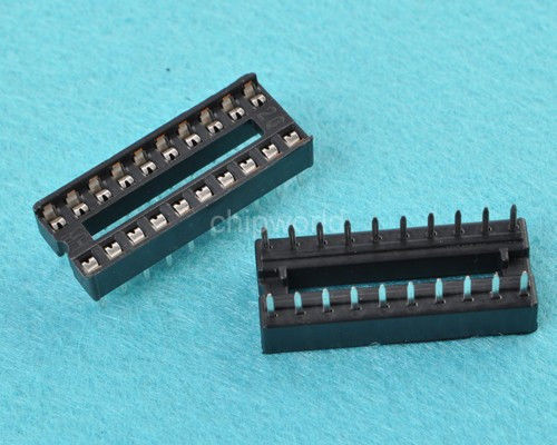 20PCS DIP 20 pins IC Sockets Adaptor Solder Type Socket new connectors