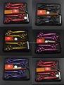 4Pcs JP440C 7 0Inch Professional Pet Grooming Scissors Painted Shears Straight Thinning Curved Scissors 5 Colors